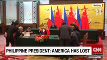 Philippines President Duterte pivots towards China
