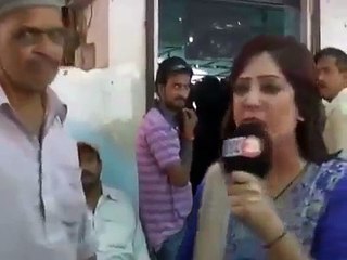 Policeman Slapped K21 Channel's Female News Anchor, Exclusive Video