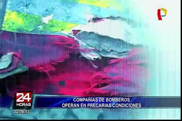 Download Video: Lima: compañías de bomberos operan en precarias condiciones