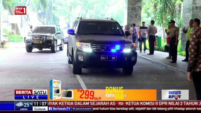 Kapolri dan Kapolda Metro Jaya Jenguk Polisi Korban Penusukan