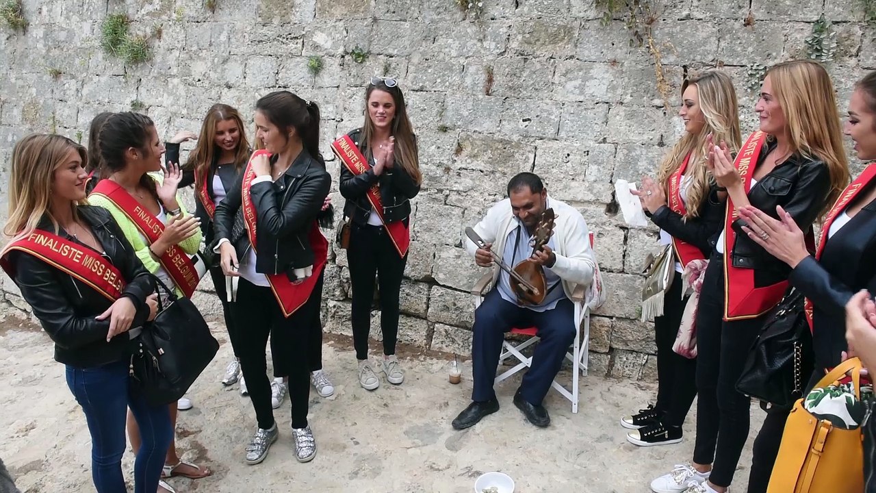 Les candidates à Miss Belgique 2017 visitent la Crète