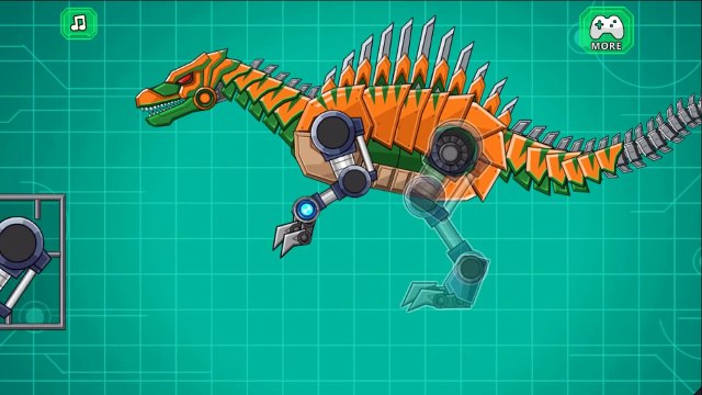 Assemble Robot War Spinosaurus _ Brain Games For Kids _ Learning Games For Kids-i3Q57zXvjcc