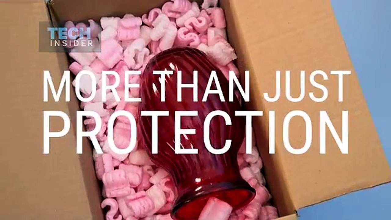 Never throw packing peanuts away