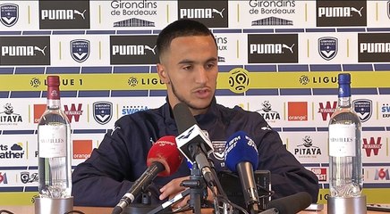 Conférence - Adam Ounas avant Bordeaux-Nancy