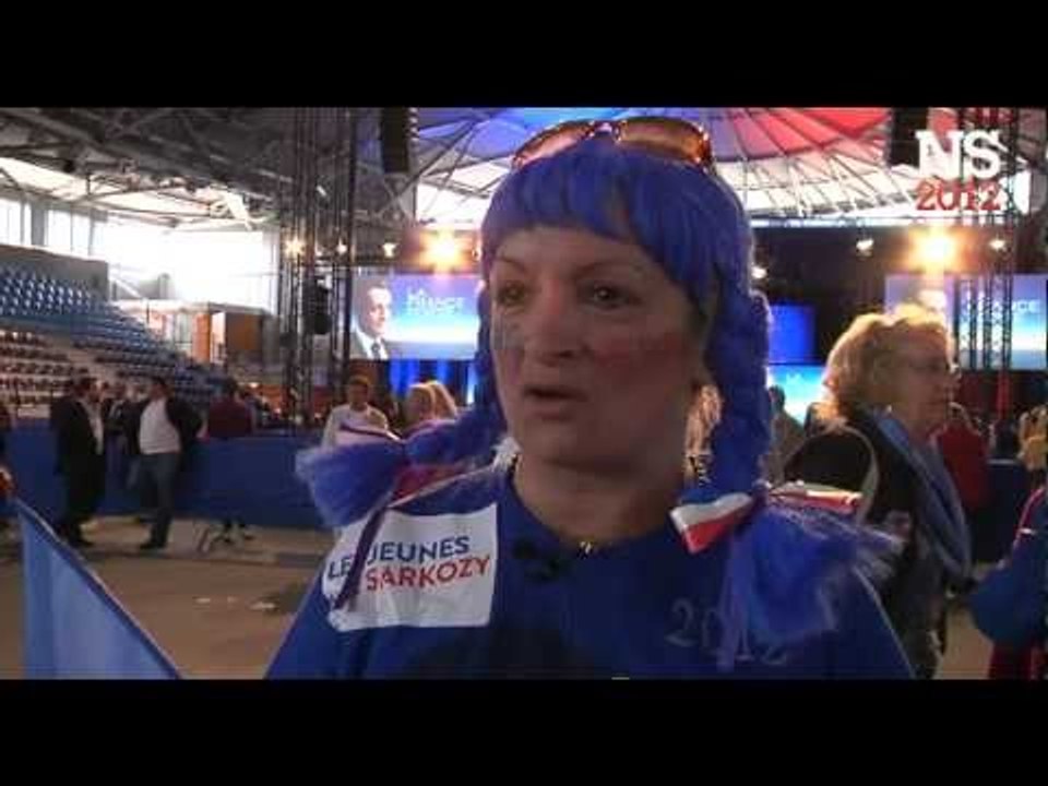 Témoignage : Pascale, "Le V de la victoire, il est pour Nicolas Sarkozy"