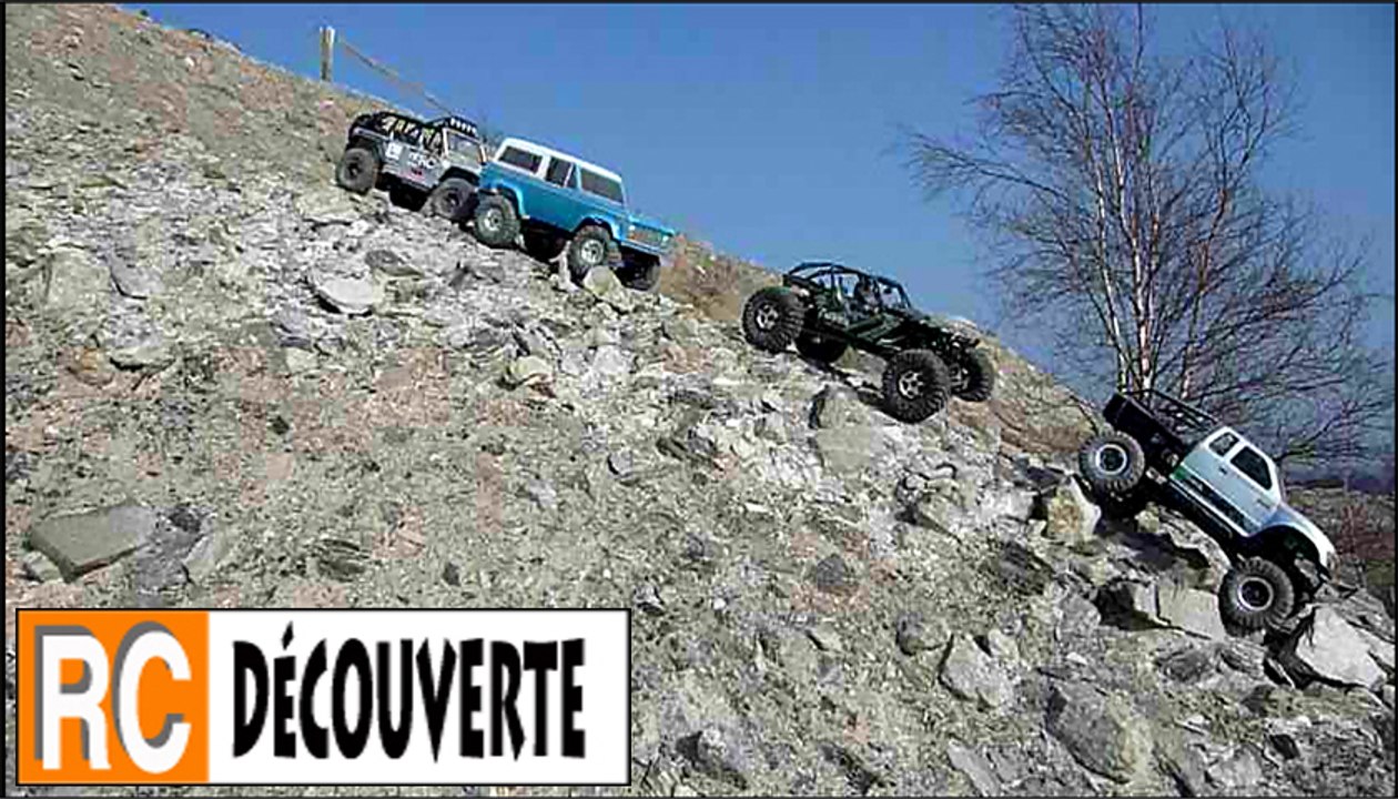 Modélisme nantes : Crawl Extrême 6 Scales sur 3 Pentes de la Mort à Abbaretz 44 France