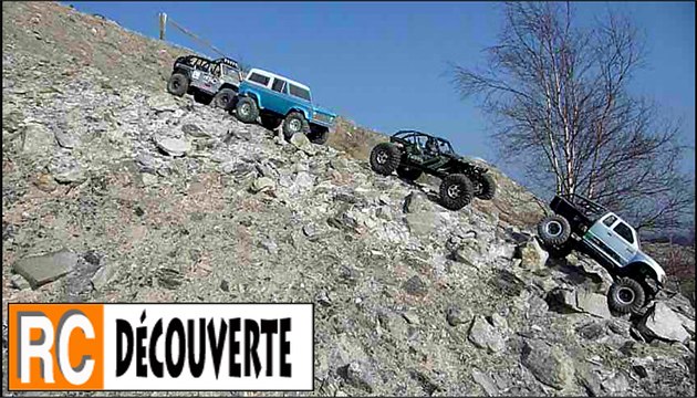 Modélisme nantes : Crawl Extrême 6 Scales sur 3 Pentes de la Mort à Abbaretz 44 France