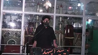 Zakir Syed Ali Naqi Mehdi Imam Bargha Hassan Mujtaba a.s 2016
