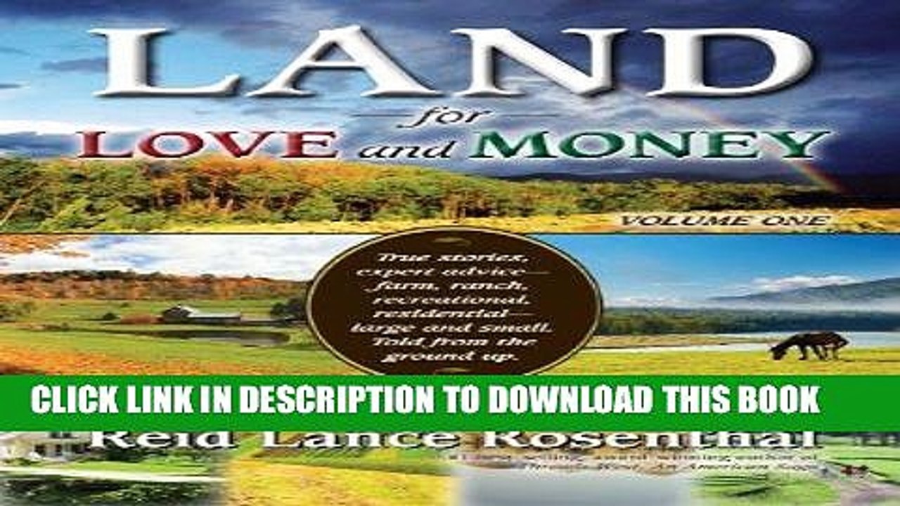 [DOWNLOAD] PDF BOOK Land For Love And Money Collection