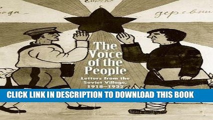 [DOWNLOAD] PDF BOOK The Voice of the People: Letters from the Soviet Village, 1918-1932 New