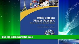 For you Multi-Lingual Phrase Passport (Let s Eat Out Around The World Gluten Free   Allergy Free
