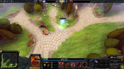 DOTA 2 TRICKS - 100% HP in ONE SECOND!