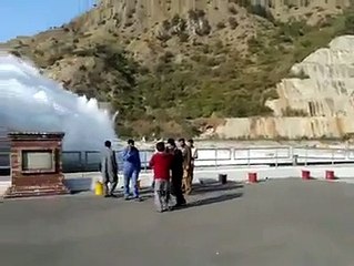 Dam Spill Way - An amazing view of water power