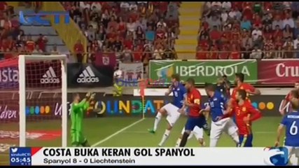 Video herunterladen: Kualifikasi Piala Dunia 2018: Spanyol Pesta Delapan Gol