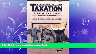 EBOOK ONLINE Hong Kong Taxation: Law and Practice READ NOW PDF ONLINE