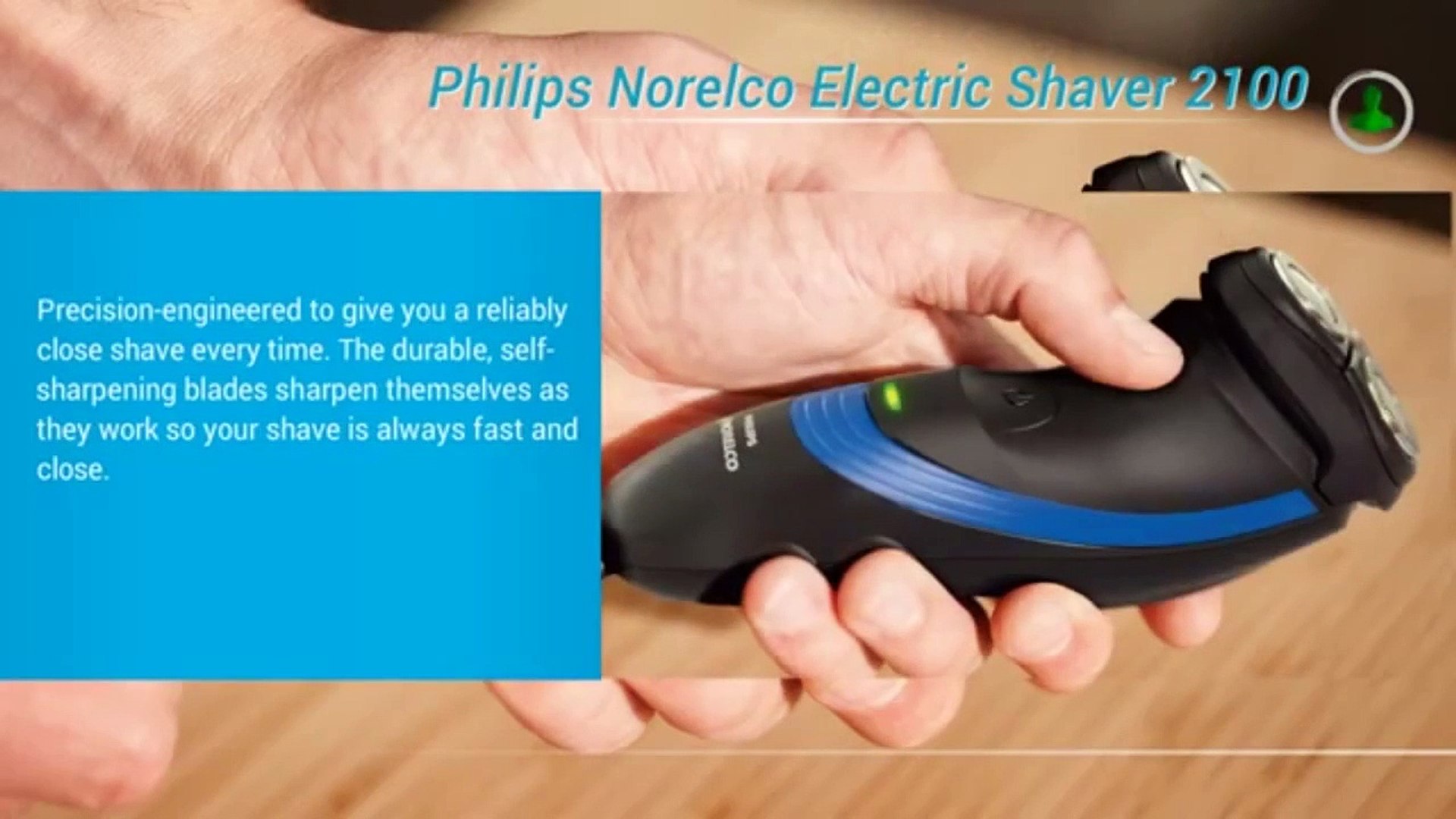 Philips Norelco Electric Shaver 2100, S1560/81 Review - video Dailymotion