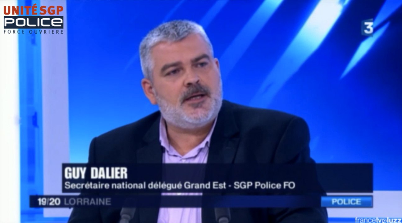 GUY DALIER SECRÉTAIRE NATIONAL DÉLÉGUÉ ZONE EST SUR FRANCE 3