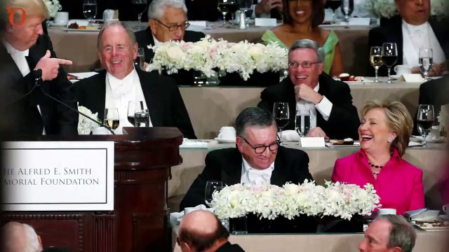 Quand Donald Trump réussit à faire rire Hillary Clinton