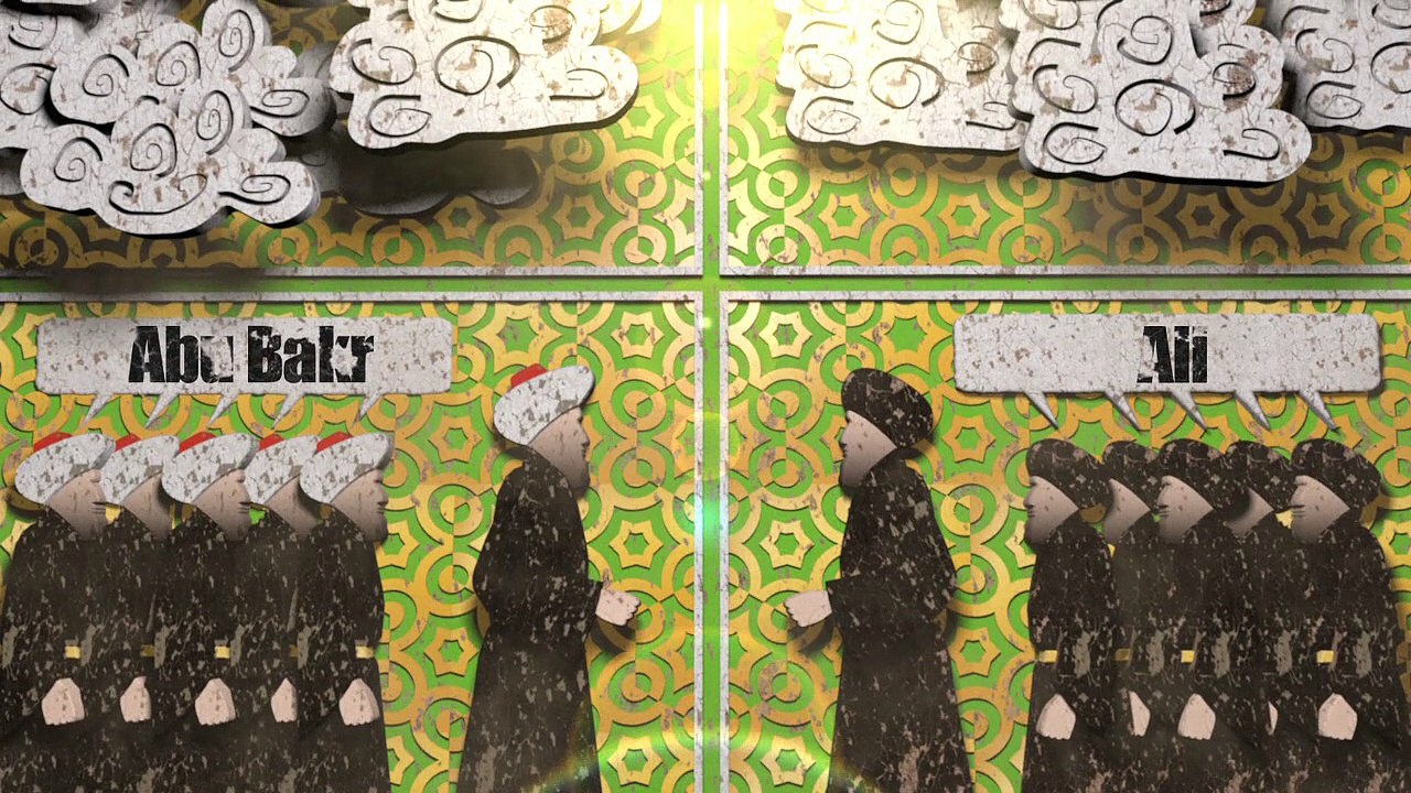 Sunni and Shiite Muslims