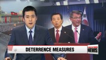 S. Korea, U.S. defense chiefs discuss extended deterrence against N. Korea