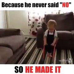 Never Give Up - Inspirational Video of a Kid