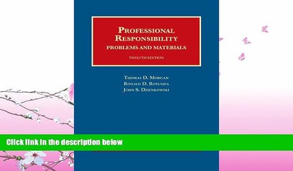 different   Professional Responsibility (University Casebook Series)