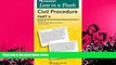 there is  Law in a Flash Cards: Civil Procedure II