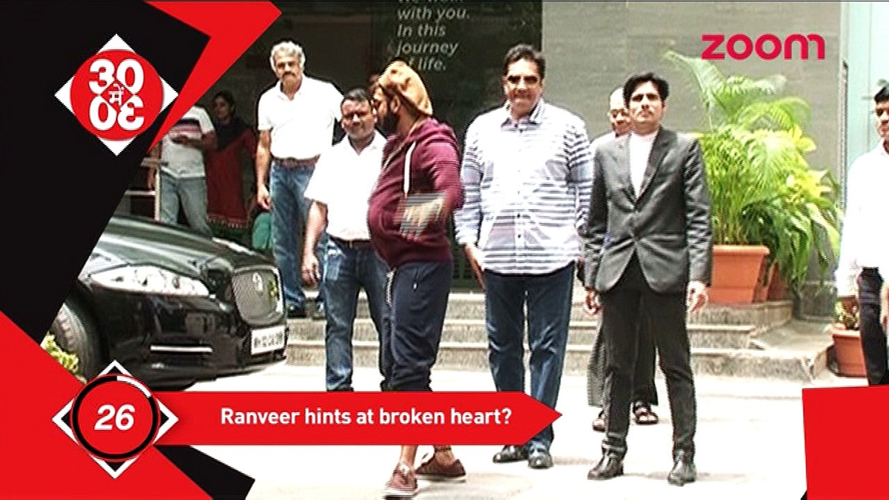 Ranveer Hints At Broken Heart, Shahid Launches His Fashion Brand