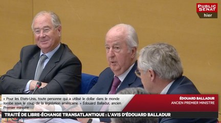 Video herunterladen: Audition d'Edouard Balladur sur le TAFTA puis de Matthias Fekl sur le CETA - Les matins du Sénat (21/10/2016)