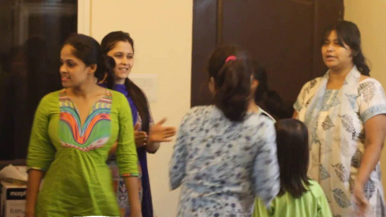 Indian Teenager Girl Dance In India