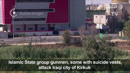 IS jihadists attack Iraq's Kirkuk in Mosul diversion