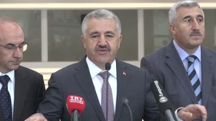 Bakan Arslan, Yht Garı'nda Incelemelerde Bulundu (2)