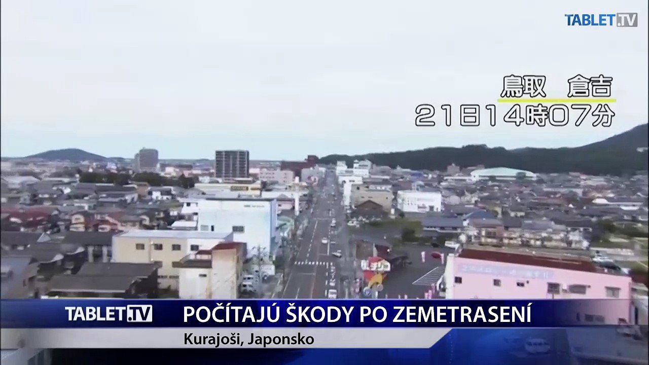 Západnú časť Japonska zasiahlo silné zemetrasenie