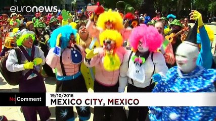 Mexican clowns condemn 'creepy' clown craze