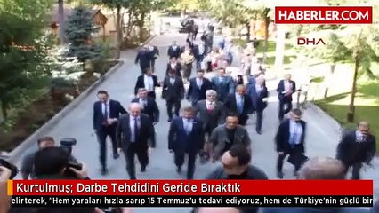 Kurtulmuş: Darbe Tehdidini Geride Bıraktık