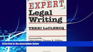 complete  Expert Legal Writing