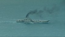 Russian warships is passing through the English Channel en route to Syria.