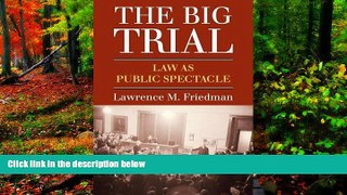Big Deals  The Big Trial: Law as Public Spectacle  Best Seller Books Best Seller