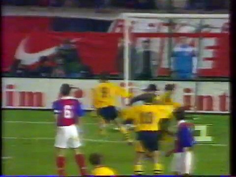 29.03.1994 - 1993-1994 UEFA Cup Winners' Cup Semi Final 1st Leg Paris Saint-Germain 1-1 Arsenal