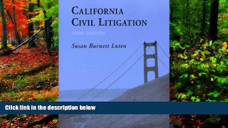 Big Deals  California Civil Litigation  Best Seller Books Best Seller