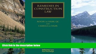 Books to Read  Remedies in Construction Law (Construction Practice Series)  Full Ebooks Best Seller