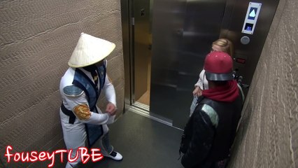MORTAL KOMBAT ELEVATOR PRANK 2!