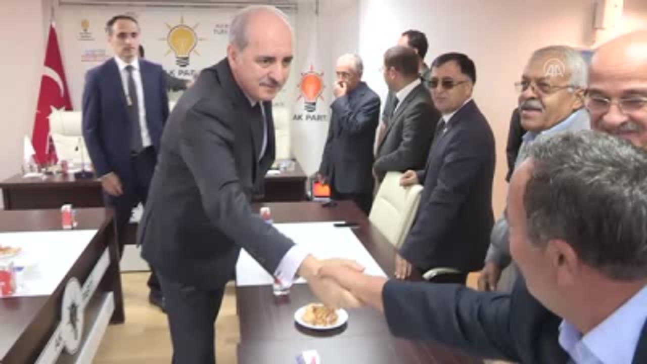 Başbakan Yardımcısı Kurtulmuş, AK Parti Burdur Il Teşkilatı'nı Ziyaret Etti