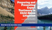 Books to Read  Preparing and Presenting Expert Testimony in Child Abuse Litigation: A Guide for