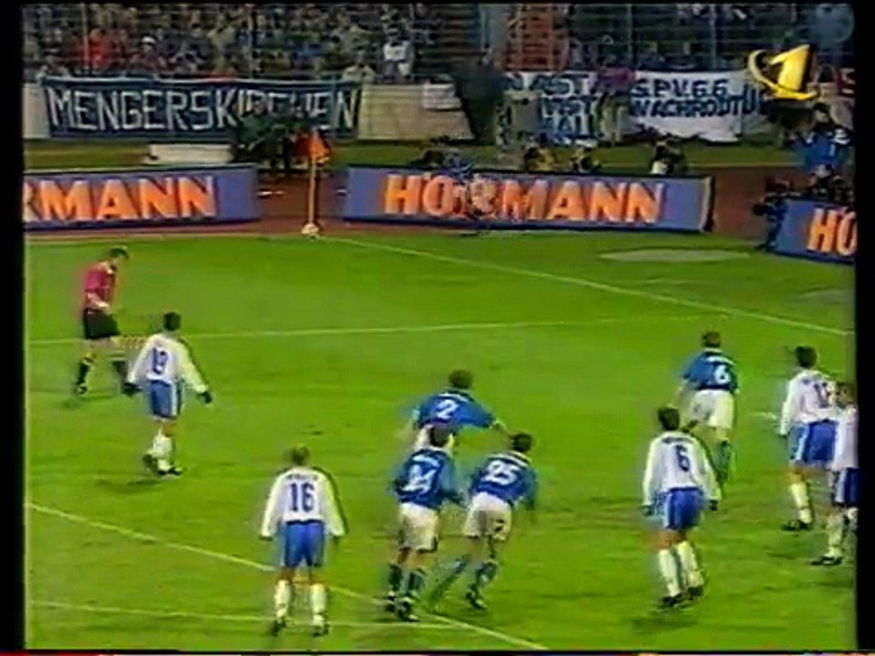 22.04.1997 - 1996-1997 UEFA Cup Semi Final 2nd Leg FC Schalke 04 2-0 CD Tenerife (After Extra Time)