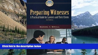Books to Read  Preparing Witnesses  Full Ebooks Best Seller