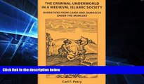 FAVORITE BOOK  The Criminal Underworld in a Medieval Islamic Society: Narratives from Cairo and
