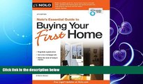 different   Nolo s Essential Guide to Buying Your First Home (Nolo s Essential Guidel to Buying