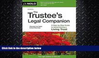 behold  Trustee s Legal Companion, The: A Step-by-Step Guide to Administering a Living Trust