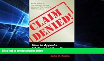 FAVORITE BOOK  Claim Denied!: How to Appeal a VA Denial of Benefits